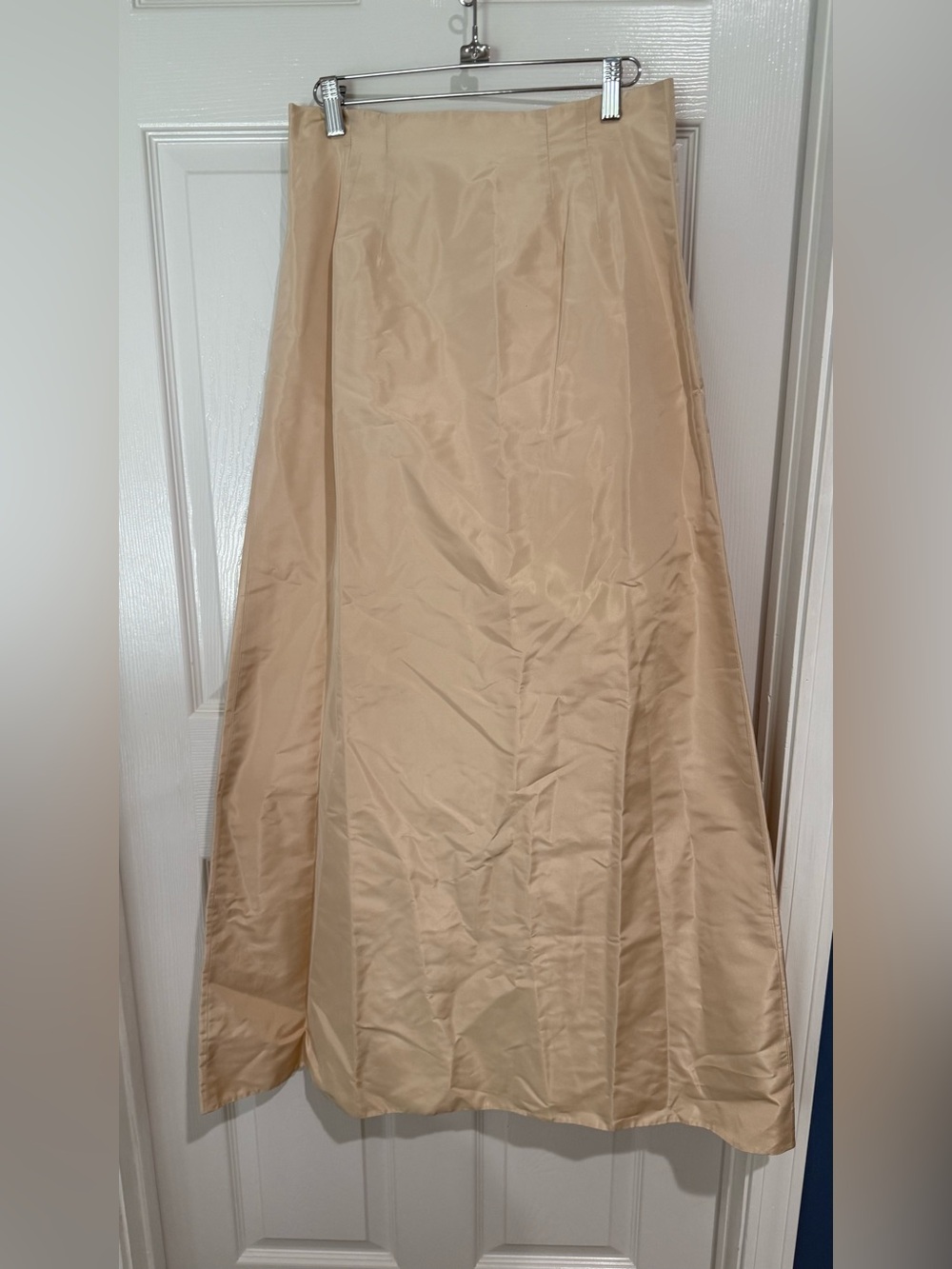 Sylvia Heisel Beige Maxi Skirt